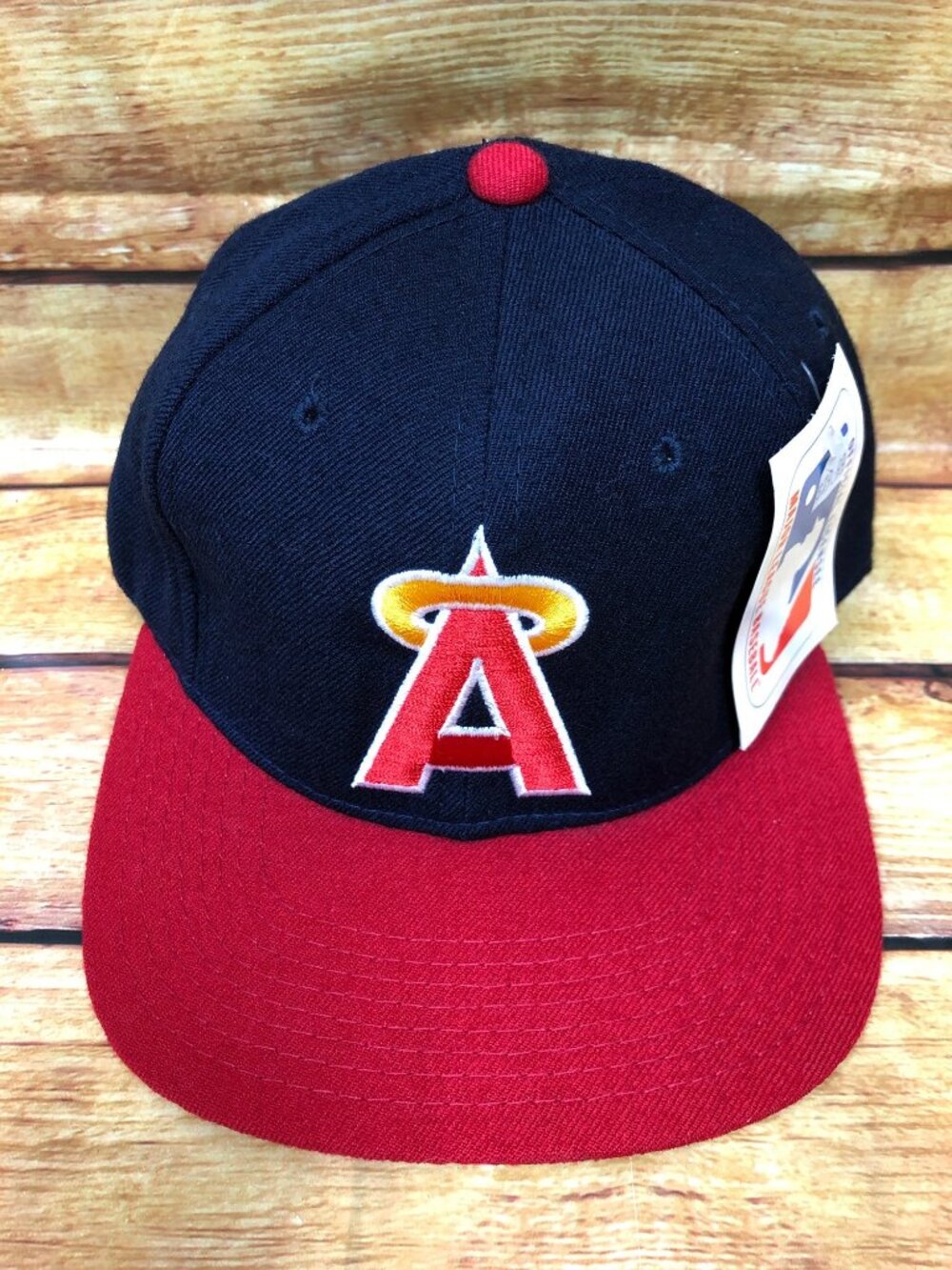 NWT NOS Vintage 6 3/4 Fitted California Angels Sports Specialties Wool Hat